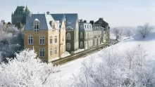 St. Denis Street in the winter - Photo © Luc-Antoine Couturier, Office du tourisme de Québec